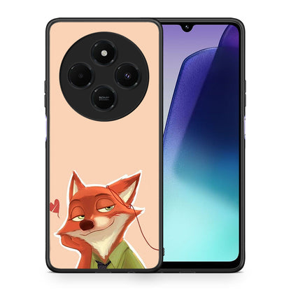 Θήκη Xiaomi Redmi 14C NFC / A3 Pro / Poco 75 4G / 5G Nick Wilde And Judy Hopps Love 1 από τη Smartfits με σχέδιο στο πίσω μέρος και μαύρο περίβλημα | Xiaomi Redmi 14C NFC / A3 Pro / Poco 75 4G / 5G Nick Wilde And Judy Hopps Love 1 case with colorful back and black bezels
