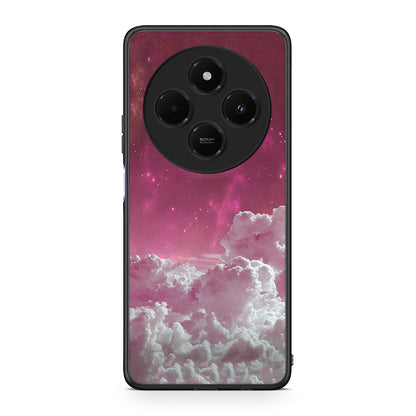 Xiaomi Redmi 14C NFC / A3 Pro / Poco 75 4G / 5G Pink Moon Θήκη από τη Smartfits με σχέδιο στο πίσω μέρος και μαύρο περίβλημα | Smartphone case with colorful back and black bezels by Smartfits