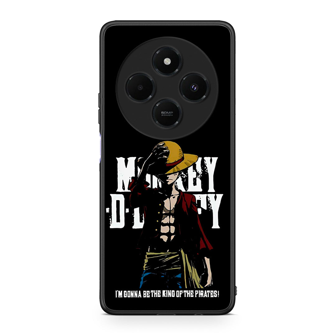 Xiaomi Redmi 14C NFC / A3 Pro / Poco 75 4G / 5G Pirate King θήκη από τη Smartfits με σχέδιο στο πίσω μέρος και μαύρο περίβλημα | Smartphone case with colorful back and black bezels by Smartfits