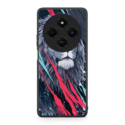 4 - Xiaomi Redmi 14C NFC / A3 Pro / Poco 75 4G / 5G Lion Designer PopArt case, cover, bumper