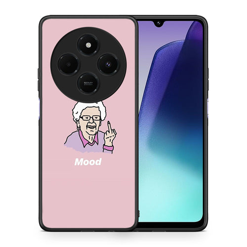 Θήκη Xiaomi Redmi 14C NFC / A3 Pro / Poco 75 4G / 5G Mood PopArt από τη Smartfits με σχέδιο στο πίσω μέρος και μαύρο περίβλημα | Xiaomi Redmi 14C NFC / A3 Pro / Poco 75 4G / 5G Mood PopArt case with colorful back and black bezels