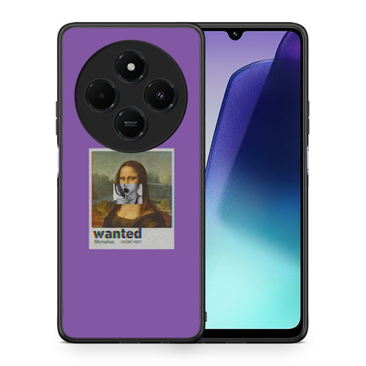Θήκη Xiaomi Redmi 14C NFC / A3 Pro / Poco 75 4G / 5G Monalisa Popart από τη Smartfits με σχέδιο στο πίσω μέρος και μαύρο περίβλημα | Xiaomi Redmi 14C NFC / A3 Pro / Poco 75 4G / 5G Monalisa Popart case with colorful back and black bezels