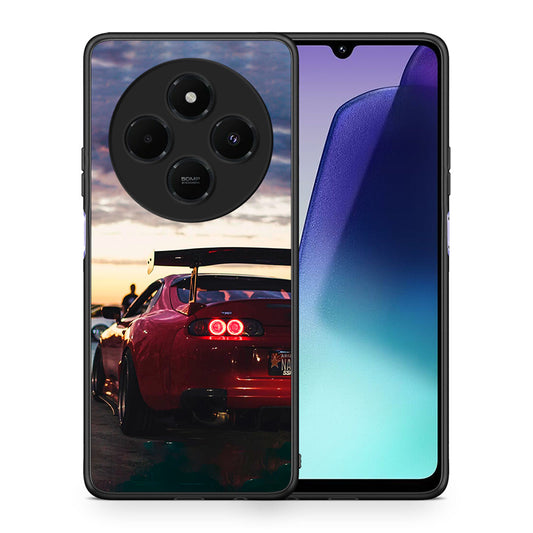 Θήκη Xiaomi Redmi 14C NFC / A3 Pro / Poco 75 4G / 5G Racing Supra από τη Smartfits με σχέδιο στο πίσω μέρος και μαύρο περίβλημα | Xiaomi Redmi 14C NFC / A3 Pro / Poco 75 4G / 5G Racing Supra case with colorful back and black bezels