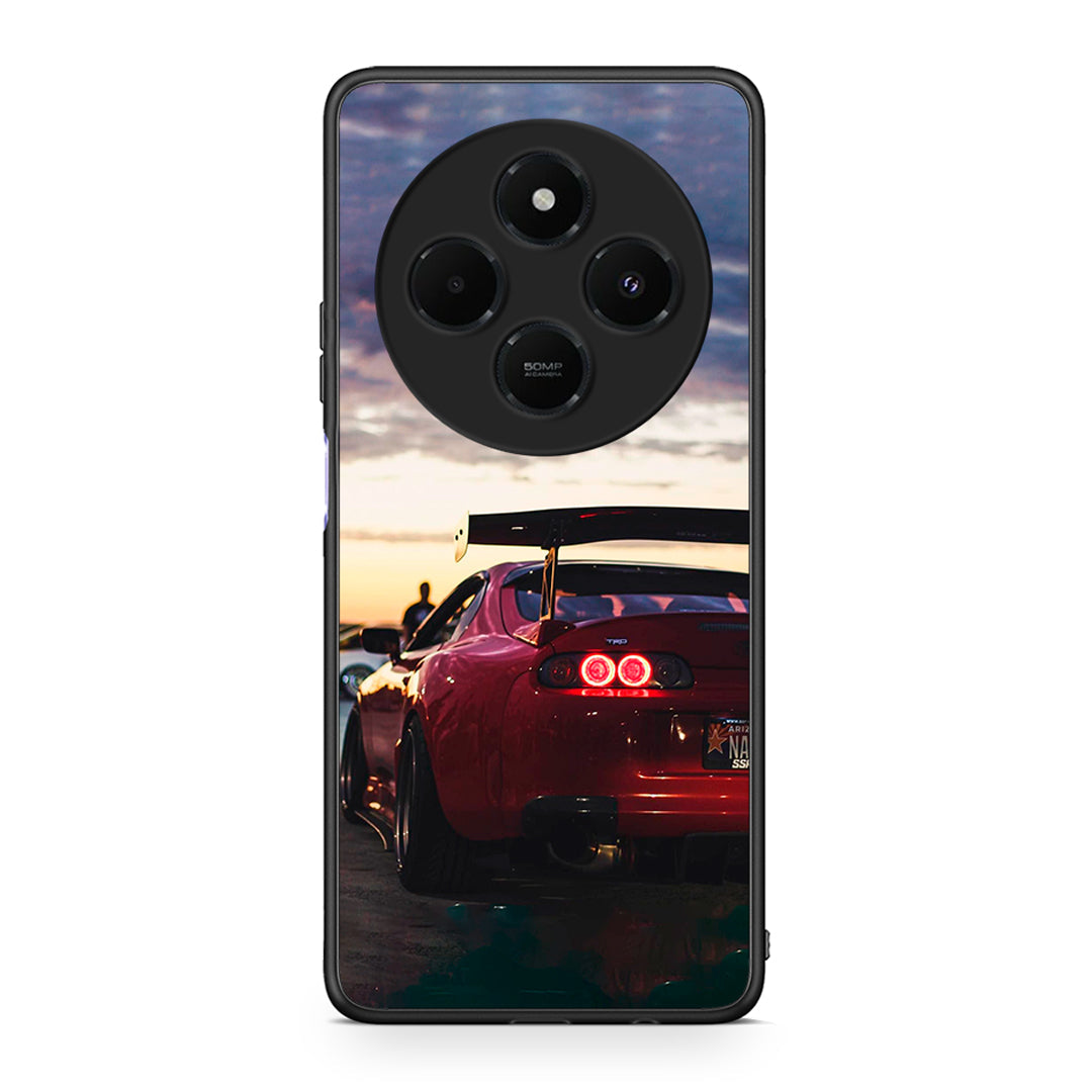 Xiaomi Redmi 14C NFC / A3 Pro / Poco 75 4G / 5G Racing Supra θήκη από τη Smartfits με σχέδιο στο πίσω μέρος και μαύρο περίβλημα | Smartphone case with colorful back and black bezels by Smartfits