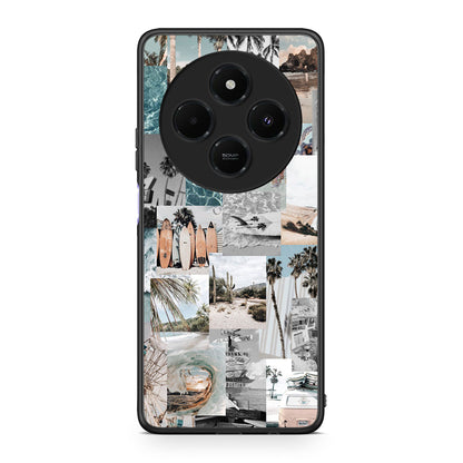 Xiaomi Redmi 14C NFC / A3 Pro / Poco 75 4G / 5G Retro Beach Life Θήκη από τη Smartfits με σχέδιο στο πίσω μέρος και μαύρο περίβλημα | Smartphone case with colorful back and black bezels by Smartfits