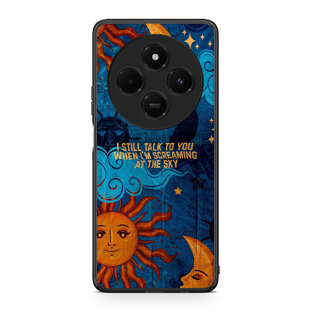 Xiaomi Redmi 14C NFC / A3 Pro / Poco 75 4G / 5G Screaming Sky θήκη από τη Smartfits με σχέδιο στο πίσω μέρος και μαύρο περίβλημα | Smartphone case with colorful back and black bezels by Smartfits