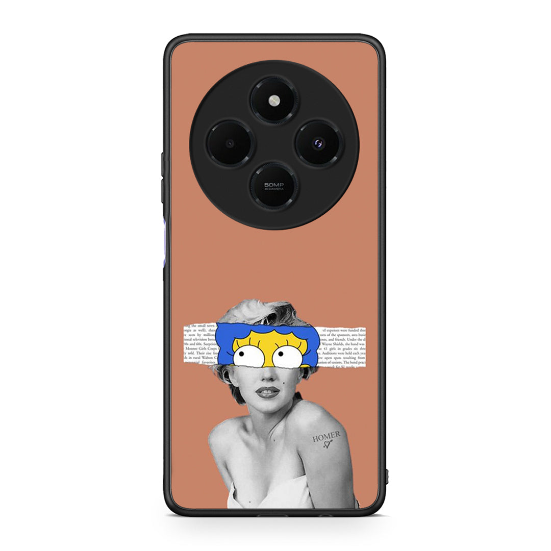 Xiaomi Redmi 14C NFC / A3 Pro / Poco 75 4G / 5G Sim Merilyn θήκη από τη Smartfits με σχέδιο στο πίσω μέρος και μαύρο περίβλημα | Smartphone case with colorful back and black bezels by Smartfits