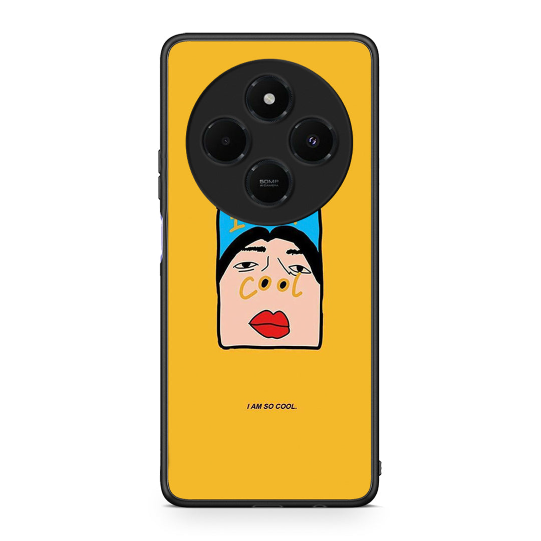 Xiaomi Redmi 14C NFC / A3 Pro / Poco 75 4G / 5G So Cool Θήκη Αγίου Βαλεντίνου από τη Smartfits με σχέδιο στο πίσω μέρος και μαύρο περίβλημα | Smartphone case with colorful back and black bezels by Smartfits