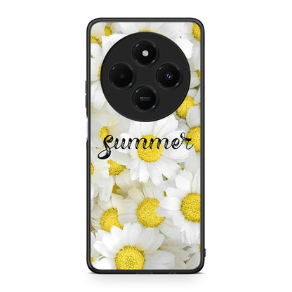 Xiaomi Redmi 14C NFC / A3 Pro / Poco 75 4G / 5G Summer Daisies Θήκη από τη Smartfits με σχέδιο στο πίσω μέρος και μαύρο περίβλημα | Smartphone case with colorful back and black bezels by Smartfits