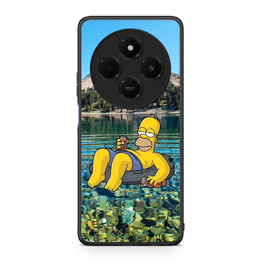 Xiaomi Redmi 14C NFC / A3 Pro / Poco 75 4G / 5G Summer Happiness Θήκη από τη Smartfits με σχέδιο στο πίσω μέρος και μαύρο περίβλημα | Smartphone case with colorful back and black bezels by Smartfits