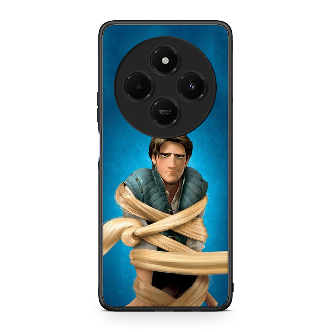 Xiaomi Redmi 14C NFC / A3 Pro / Poco 75 4G / 5G Tangled 1 Θήκη Αγίου Βαλεντίνου από τη Smartfits με σχέδιο στο πίσω μέρος και μαύρο περίβλημα | Smartphone case with colorful back and black bezels by Smartfits