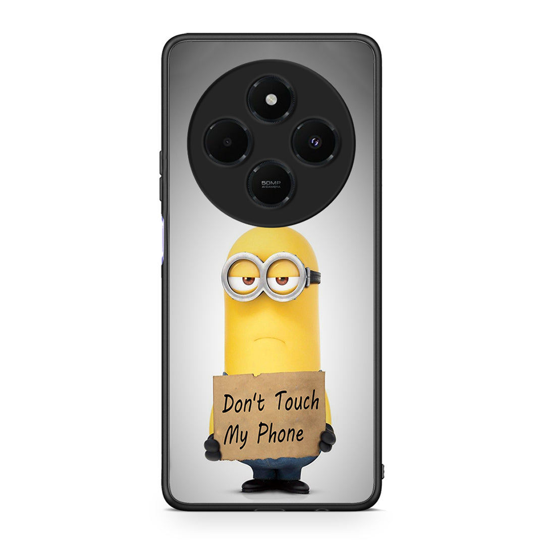 4 - Xiaomi Redmi 14C NFC / A3 Pro / Poco 75 4G / 5G Minion Text case, cover, bumper