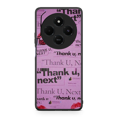 Xiaomi Redmi 14C NFC / A3 Pro / Poco 75 4G / 5G Thank You Next Θήκη Αγίου Βαλεντίνου από τη Smartfits με σχέδιο στο πίσω μέρος και μαύρο περίβλημα | Smartphone case with colorful back and black bezels by Smartfits