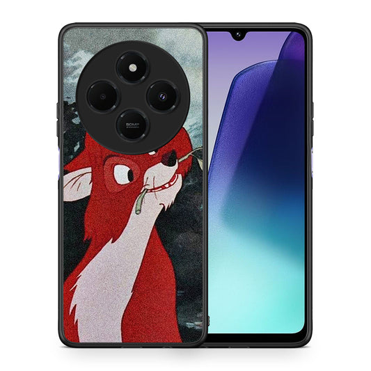 Θήκη Xiaomi Redmi 14C NFC / A3 Pro / Poco 75 4G / 5G Tod And Vixey Love 1 από τη Smartfits με σχέδιο στο πίσω μέρος και μαύρο περίβλημα | Xiaomi Redmi 14C NFC / A3 Pro / Poco 75 4G / 5G Tod And Vixey Love 1 case with colorful back and black bezels