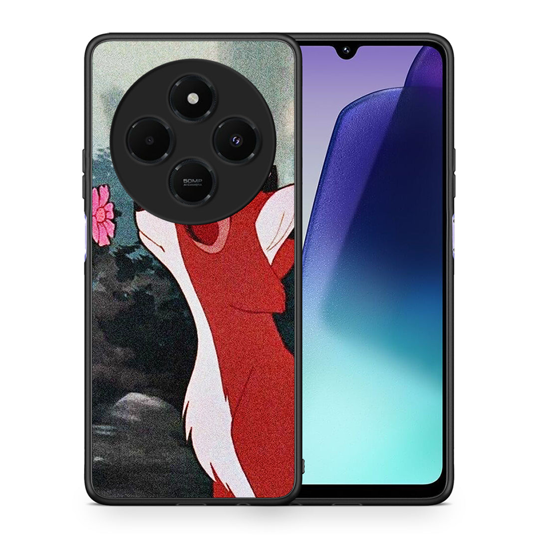 Θήκη Xiaomi Redmi 14C NFC / A3 Pro / Poco 75 4G / 5G Tod And Vixey Love 2 από τη Smartfits με σχέδιο στο πίσω μέρος και μαύρο περίβλημα | Xiaomi Redmi 14C NFC / A3 Pro / Poco 75 4G / 5G Tod And Vixey Love 2 case with colorful back and black bezels