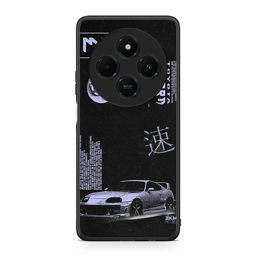 Xiaomi Redmi 14C NFC / A3 Pro / Poco 75 4G / 5G Tokyo Drift Θήκη Αγίου Βαλεντίνου από τη Smartfits με σχέδιο στο πίσω μέρος και μαύρο περίβλημα | Smartphone case with colorful back and black bezels by Smartfits