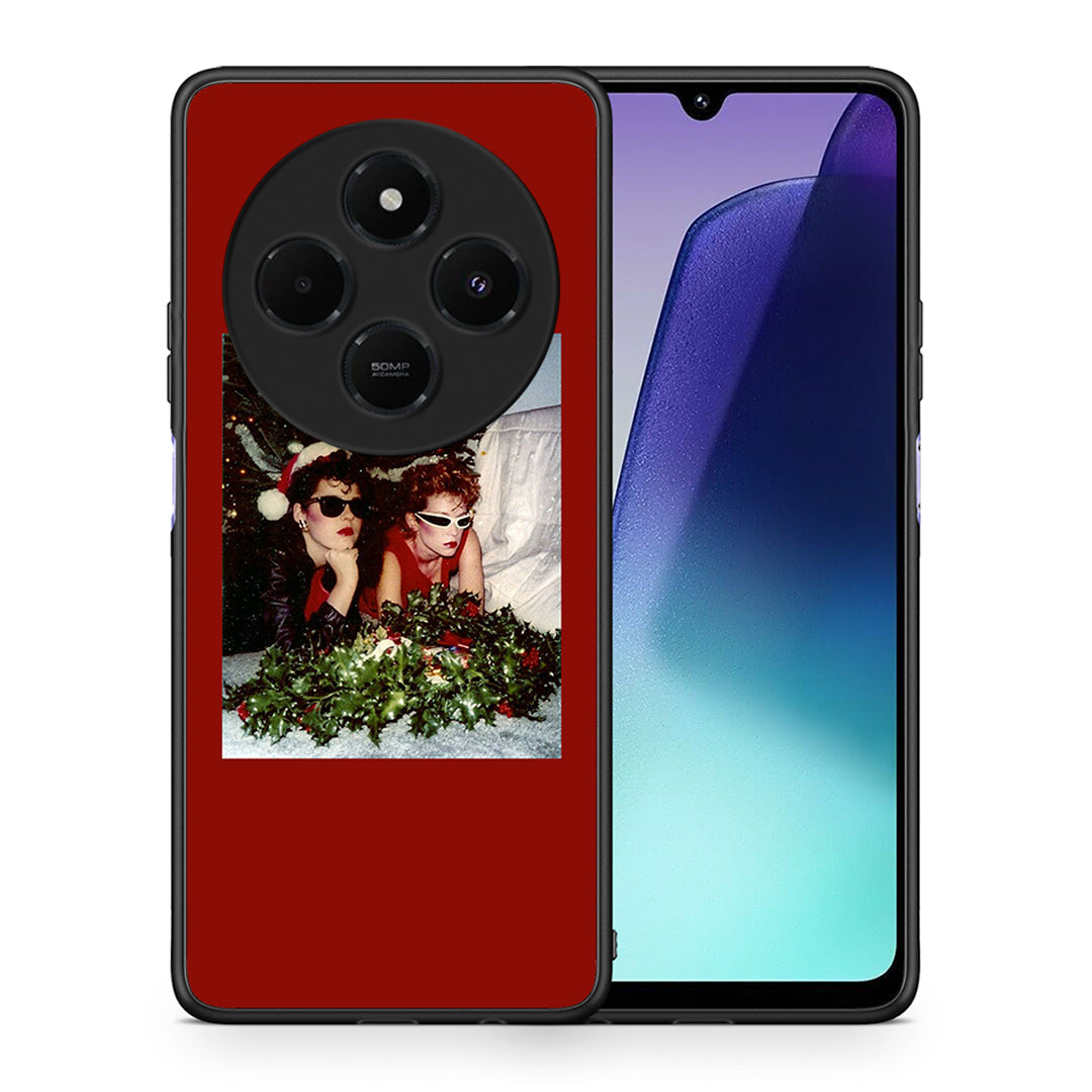 Θήκη Xiaomi Redmi 14C NFC / A3 Pro / Poco 75 4G / 5G Waiting For Xmas από τη Smartfits με σχέδιο στο πίσω μέρος και μαύρο περίβλημα | Xiaomi Redmi 14C NFC / A3 Pro / Poco 75 4G / 5G Waiting For Xmas case with colorful back and black bezels