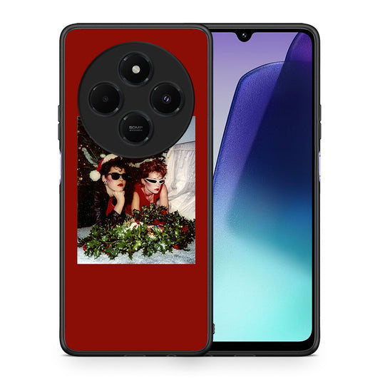 Θήκη Xiaomi Redmi 14C NFC / A3 Pro / Poco 75 4G / 5G Waiting For Xmas από τη Smartfits με σχέδιο στο πίσω μέρος και μαύρο περίβλημα | Xiaomi Redmi 14C NFC / A3 Pro / Poco 75 4G / 5G Waiting For Xmas case with colorful back and black bezels