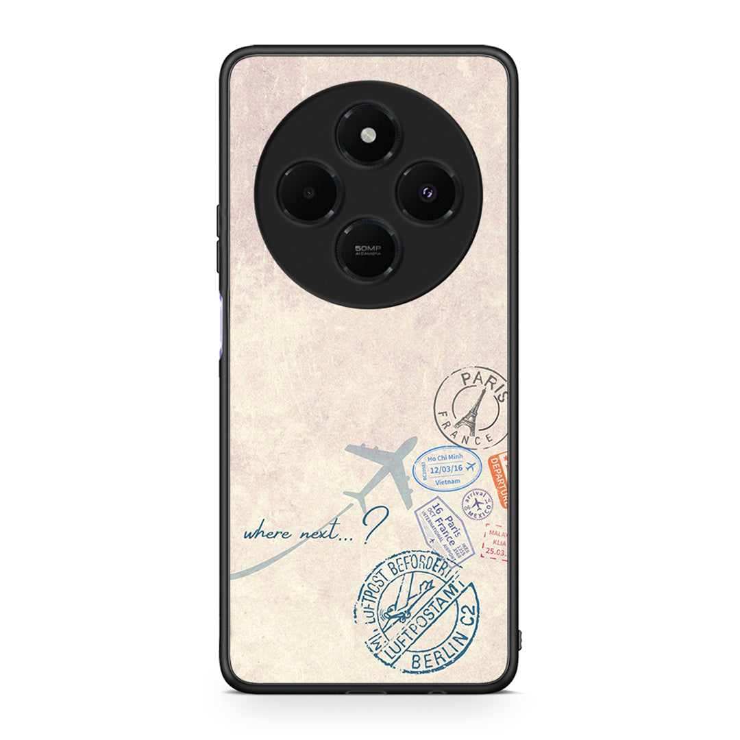 Xiaomi Redmi 14C NFC / A3 Pro / Poco 75 4G / 5G Where Next Θήκη από τη Smartfits με σχέδιο στο πίσω μέρος και μαύρο περίβλημα | Smartphone case with colorful back and black bezels by Smartfits