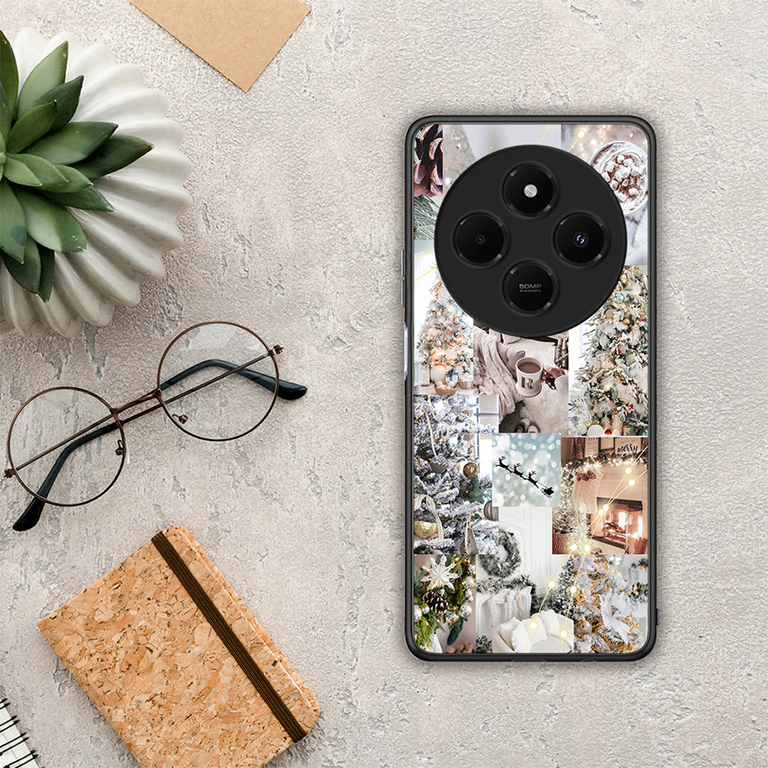 White Christmas - Xiaomi Redmi 14C NFC / A3 Pro / Poco 75 4G / 5G θήκη