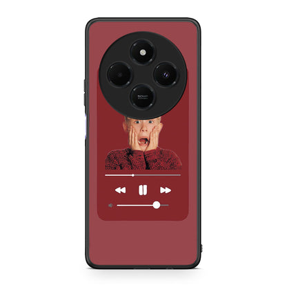 Xiaomi Redmi 14C NFC / A3 Pro / Poco 75 4G / 5G Xmas Alone Music θήκη από τη Smartfits με σχέδιο στο πίσω μέρος και μαύρο περίβλημα | Smartphone case with colorful back and black bezels by Smartfits