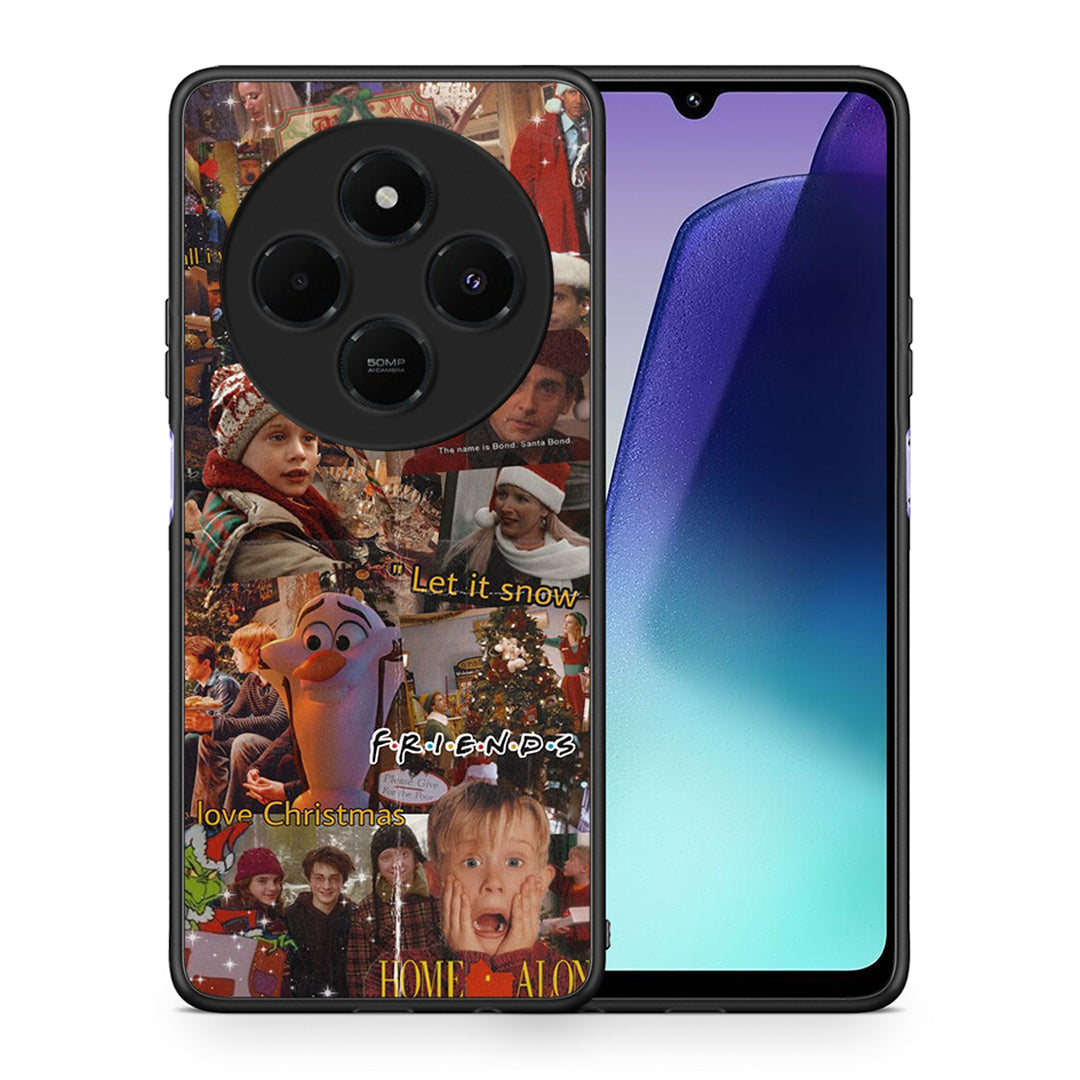 Θήκη Xiaomi Redmi 14C NFC / A3 Pro / Poco 75 4G / 5G Xmas Wishes από τη Smartfits με σχέδιο στο πίσω μέρος και μαύρο περίβλημα | Xiaomi Redmi 14C NFC / A3 Pro / Poco 75 4G / 5G Xmas Wishes case with colorful back and black bezels