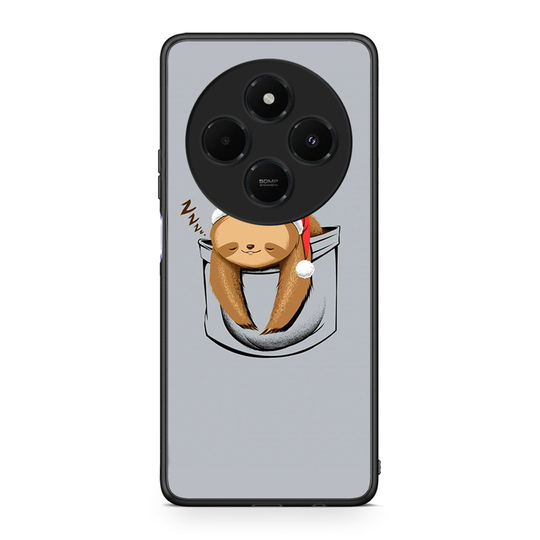 Xiaomi Redmi 14C NFC / A3 Pro / Poco 75 4G / 5G Xmas Zzzz θήκη από τη Smartfits με σχέδιο στο πίσω μέρος και μαύρο περίβλημα | Smartphone case with colorful back and black bezels by Smartfits