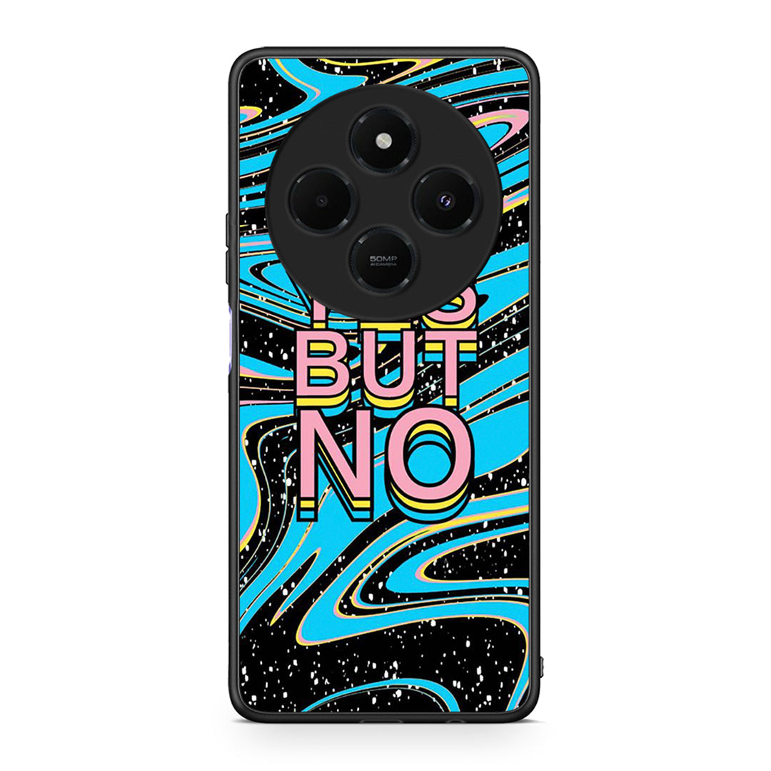 Xiaomi Redmi 14C NFC / A3 Pro / Poco 75 4G / 5G Yes But No θήκη από τη Smartfits με σχέδιο στο πίσω μέρος και μαύρο περίβλημα | Smartphone case with colorful back and black bezels by Smartfits