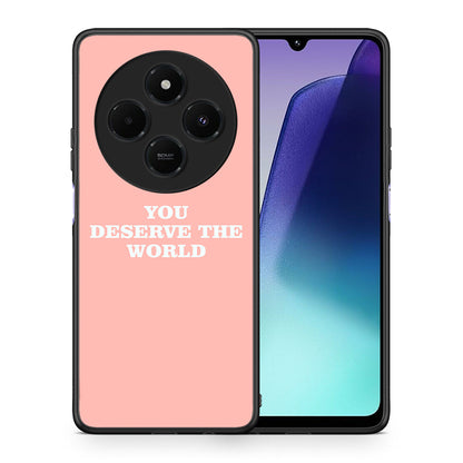 You Deserve The World - Xiaomi Redmi 14C NFC / A3 Pro / Poco 75 4G / 5G θήκη