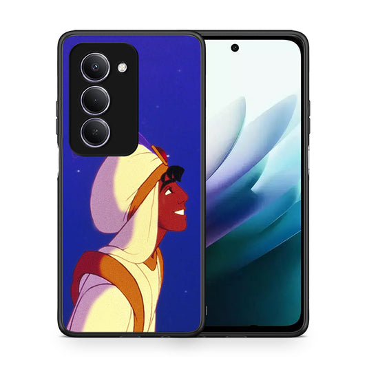 Θήκη Xiaomi Redmi 15 Alladin And Jasmine Love 1 από τη Smartfits με σχέδιο στο πίσω μέρος και μαύρο περίβλημα | Xiaomi Redmi 15 Alladin And Jasmine Love 1 case with colorful back and black bezels