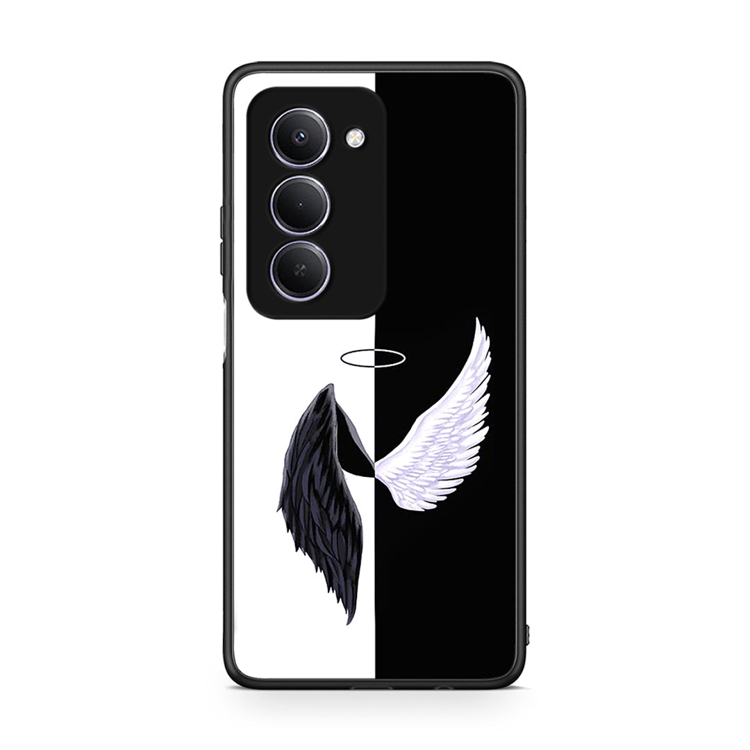 Xiaomi Redmi 15 Angels Demons θήκη από τη Smartfits με σχέδιο στο πίσω μέρος και μαύρο περίβλημα | Smartphone case with colorful back and black bezels by Smartfits