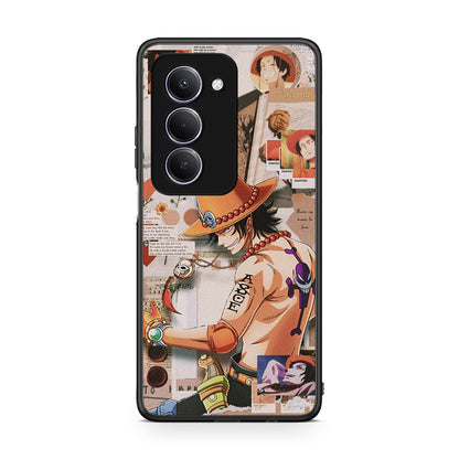 Xiaomi Redmi 15 Anime Collage θήκη από τη Smartfits με σχέδιο στο πίσω μέρος και μαύρο περίβλημα | Smartphone case with colorful back and black bezels by Smartfits