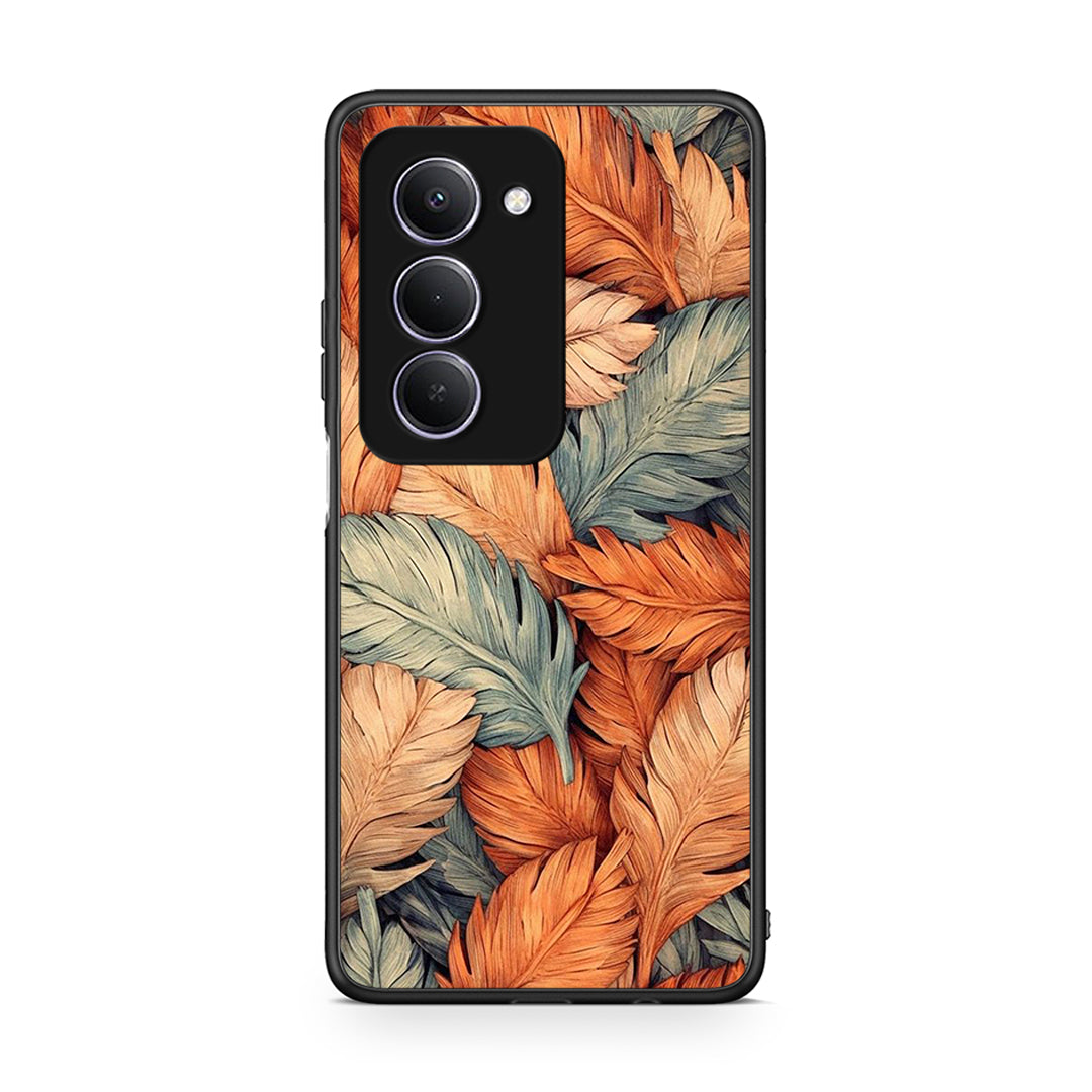 Xiaomi Redmi 15 Autumn Leaves Θήκη από τη Smartfits με σχέδιο στο πίσω μέρος και μαύρο περίβλημα | Smartphone case with colorful back and black bezels by Smartfits
