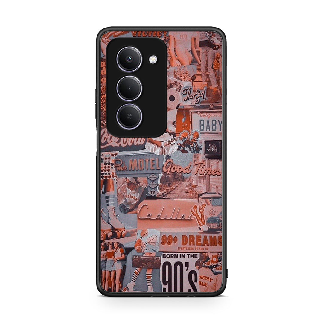 Xiaomi Redmi 15 Born In 90s θήκη από τη Smartfits με σχέδιο στο πίσω μέρος και μαύρο περίβλημα | Smartphone case with colorful back and black bezels by Smartfits