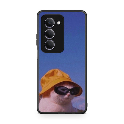 Xiaomi Redmi 15 Cat Diva θήκη από τη Smartfits με σχέδιο στο πίσω μέρος και μαύρο περίβλημα | Smartphone case with colorful back and black bezels by Smartfits