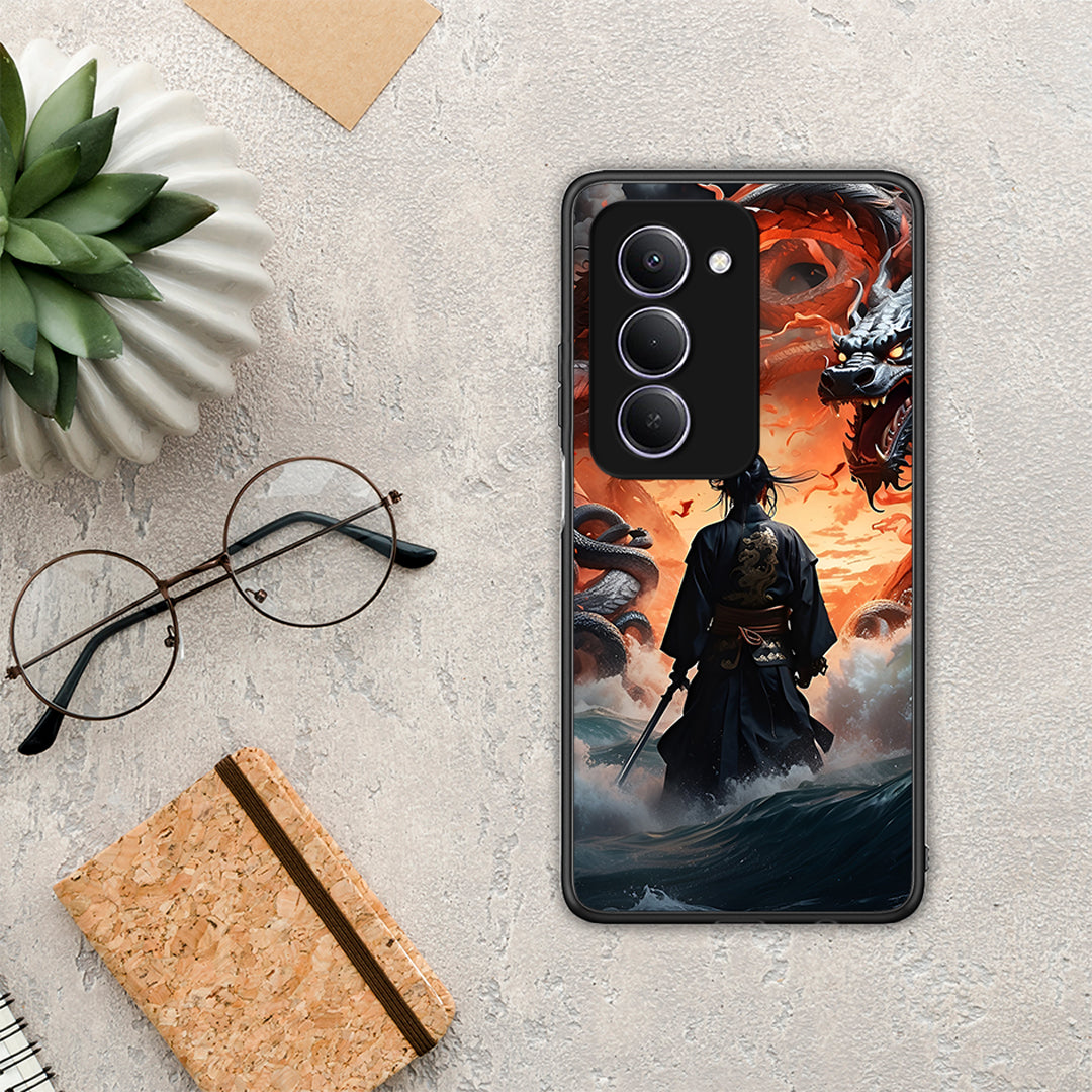 Dragons Fight - Xiaomi Redmi 15 θήκη