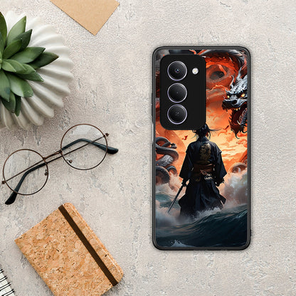 Dragons Fight - Xiaomi Redmi 15 θήκη