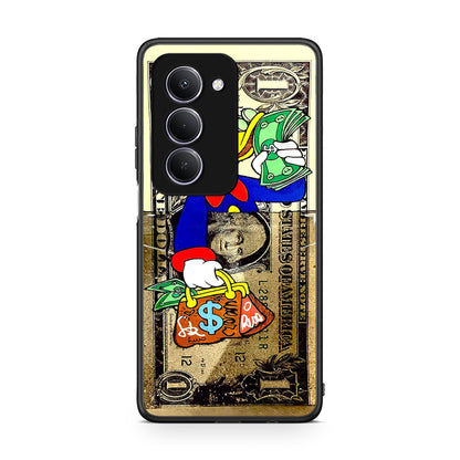 Xiaomi Redmi 15 Duck Money Θήκη από τη Smartfits με σχέδιο στο πίσω μέρος και μαύρο περίβλημα | Smartphone case with colorful back and black bezels by Smartfits