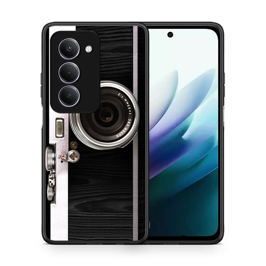 Θήκη Xiaomi Redmi 15 Emily In Paris από τη Smartfits με σχέδιο στο πίσω μέρος και μαύρο περίβλημα | Xiaomi Redmi 15 Emily In Paris case with colorful back and black bezels