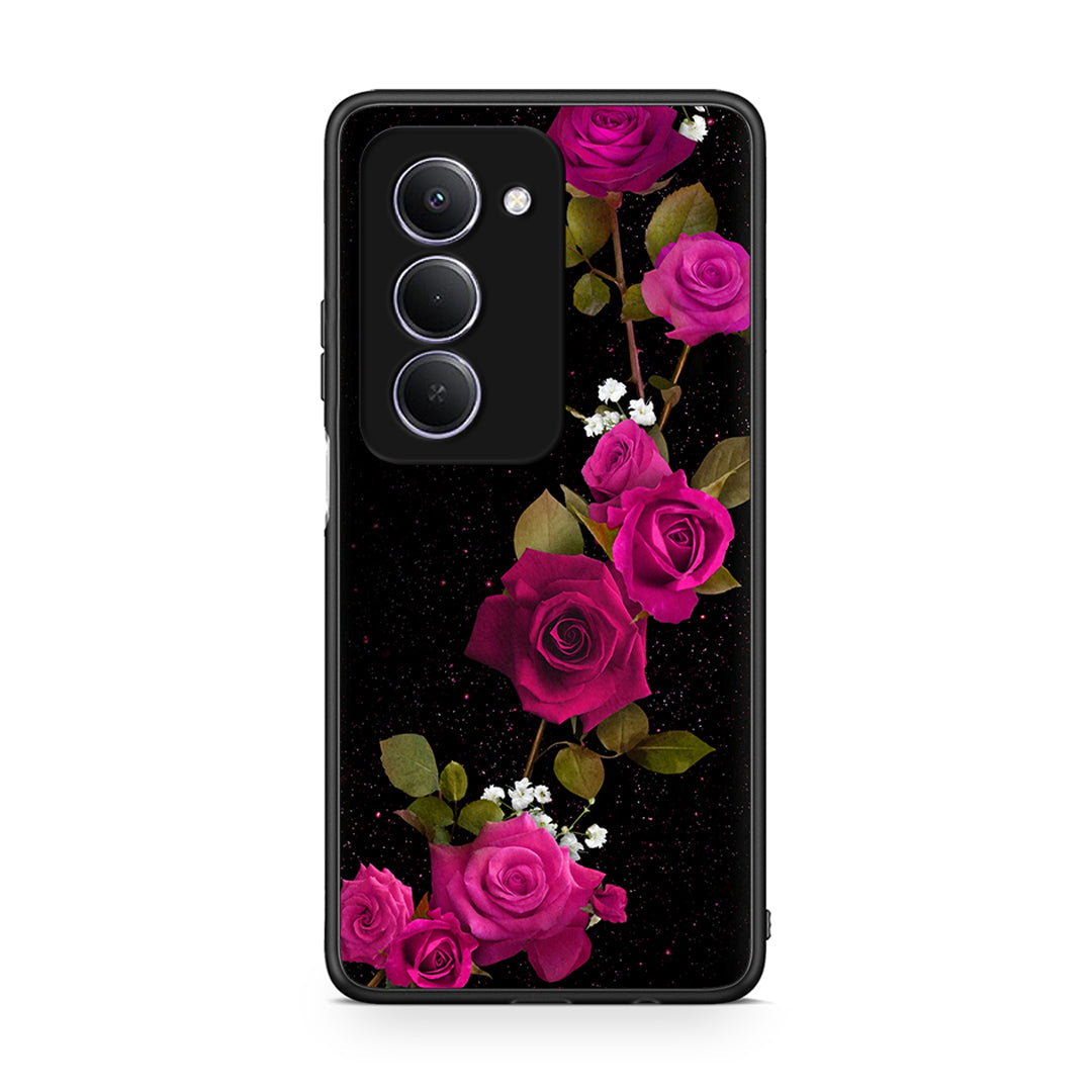 4 - Xiaomi Redmi 15 Red Roses Flower case, cover, bumper
