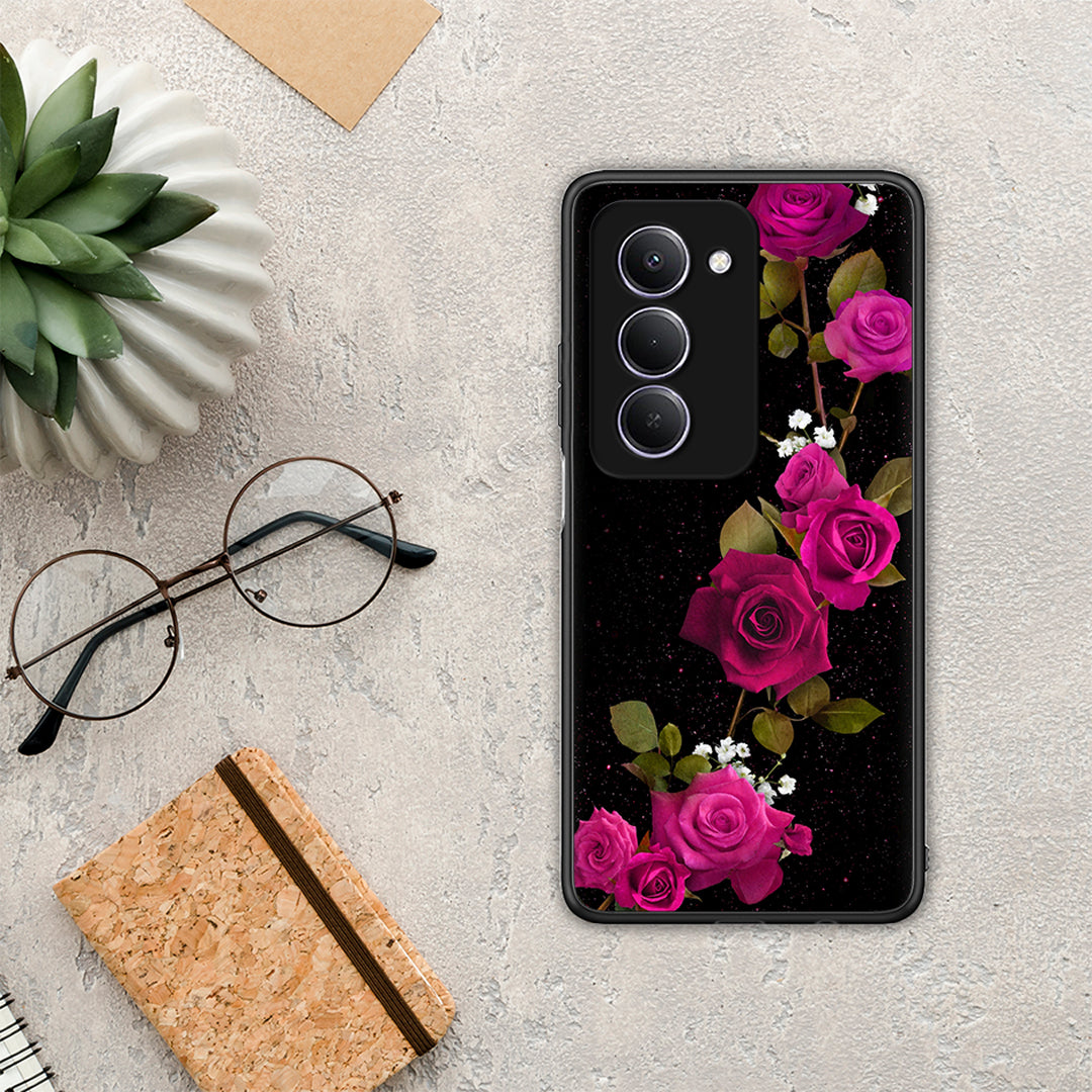 Flower Red Roses - Xiaomi Redmi 15 θήκη