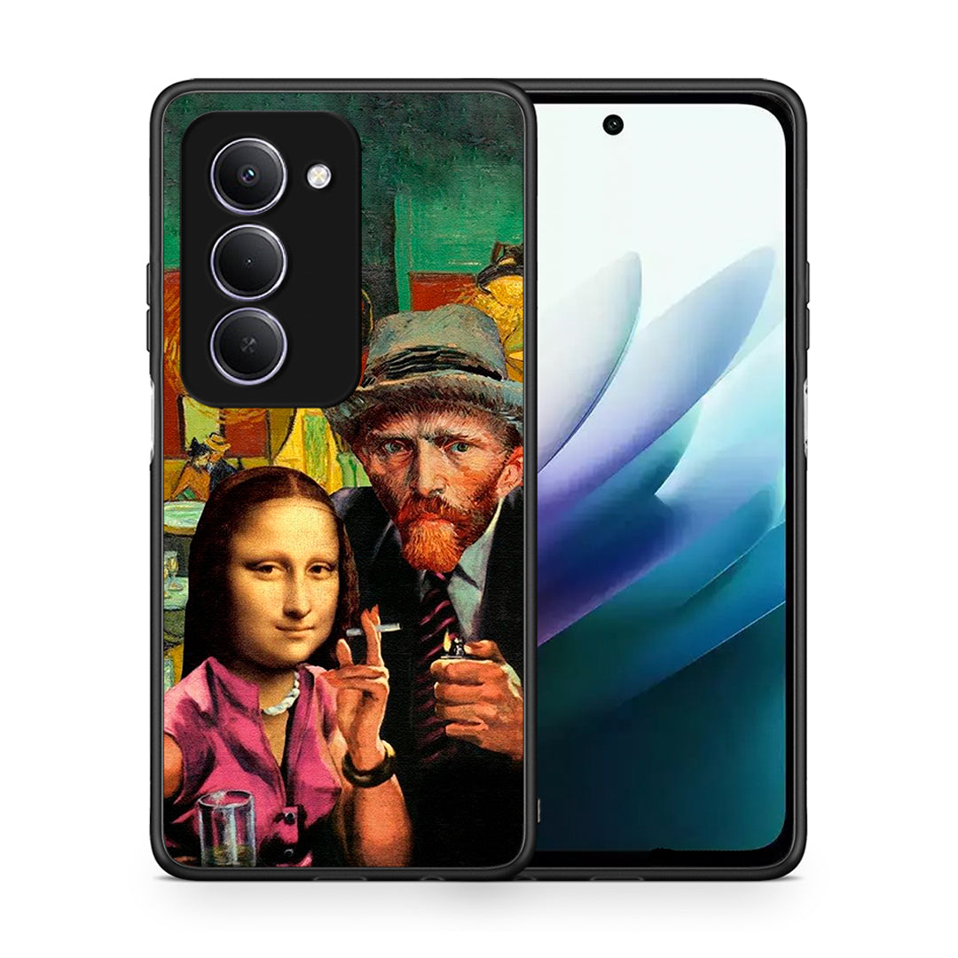 Θήκη Xiaomi Redmi 15 Funny Art από τη Smartfits με σχέδιο στο πίσω μέρος και μαύρο περίβλημα | Xiaomi Redmi 15 Funny Art case with colorful back and black bezels