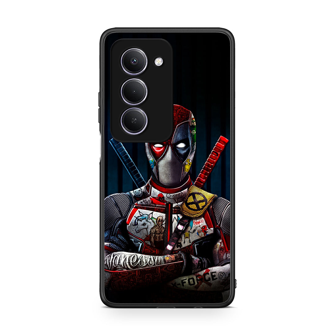 Xiaomi Redmi 15 Funny Guy θήκη από τη Smartfits με σχέδιο στο πίσω μέρος και μαύρο περίβλημα | Smartphone case with colorful back and black bezels by Smartfits