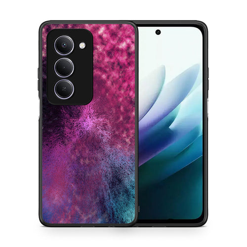 Θήκη Xiaomi Redmi 15 Aurora Galaxy από τη Smartfits με σχέδιο στο πίσω μέρος και μαύρο περίβλημα | Xiaomi Redmi 15 Aurora Galaxy case with colorful back and black bezels