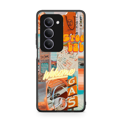 Xiaomi Redmi 15 Groovy Babe Θήκη Αγίου Βαλεντίνου από τη Smartfits με σχέδιο στο πίσω μέρος και μαύρο περίβλημα | Smartphone case with colorful back and black bezels by Smartfits