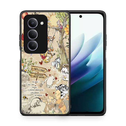 Θήκη Xiaomi Redmi 15 Happy Friends από τη Smartfits με σχέδιο στο πίσω μέρος και μαύρο περίβλημα | Xiaomi Redmi 15 Happy Friends case with colorful back and black bezels