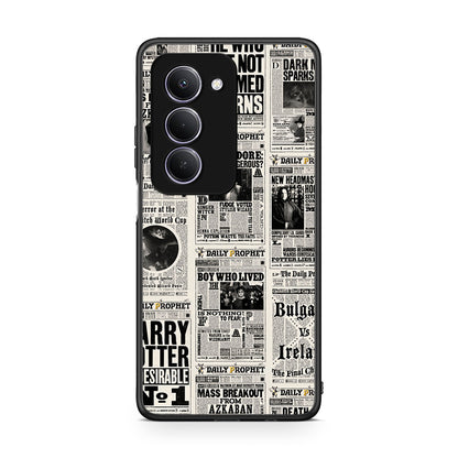 Xiaomi Redmi 15 Harry Paper θήκη από τη Smartfits με σχέδιο στο πίσω μέρος και μαύρο περίβλημα | Smartphone case with colorful back and black bezels by Smartfits