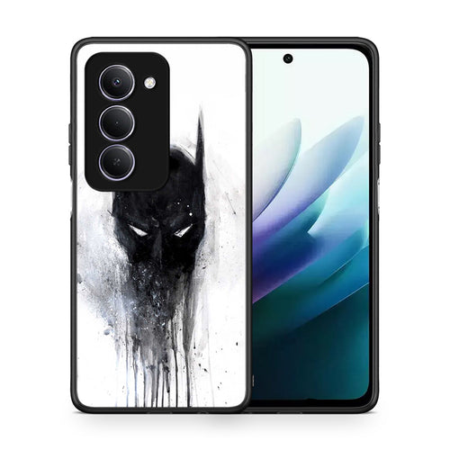 Θήκη Xiaomi Redmi 15 Paint Bat Hero από τη Smartfits με σχέδιο στο πίσω μέρος και μαύρο περίβλημα | Xiaomi Redmi 15 Paint Bat Hero case with colorful back and black bezels