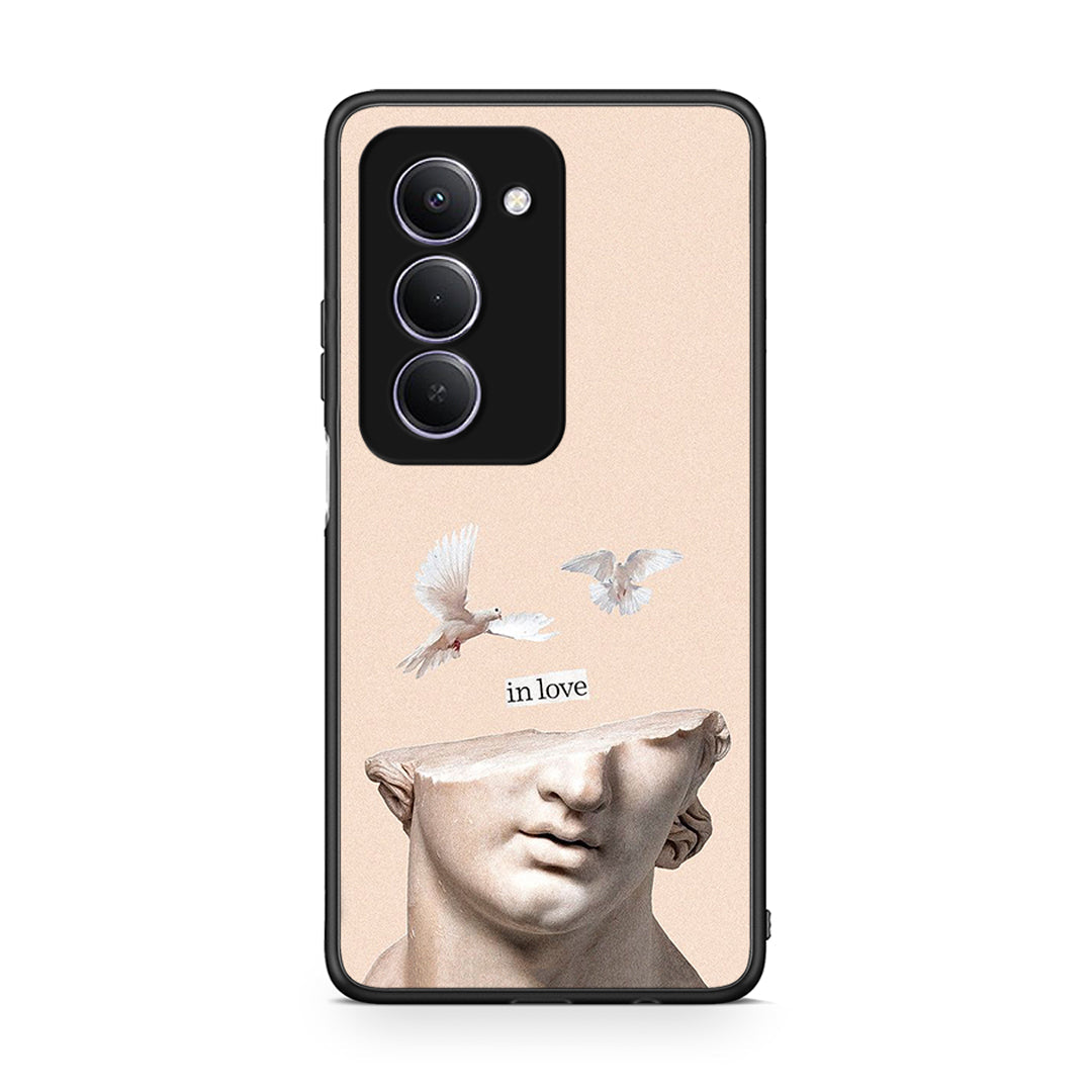Xiaomi Redmi 15 In Love θήκη από τη Smartfits με σχέδιο στο πίσω μέρος και μαύρο περίβλημα | Smartphone case with colorful back and black bezels by Smartfits