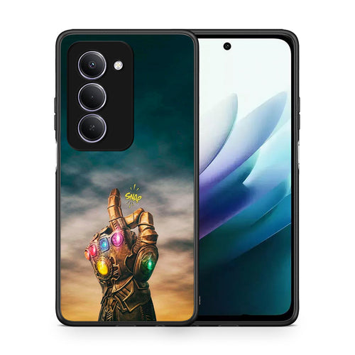Θήκη Xiaomi Redmi 15 Infinity Snap από τη Smartfits με σχέδιο στο πίσω μέρος και μαύρο περίβλημα | Xiaomi Redmi 15 Infinity Snap case with colorful back and black bezels